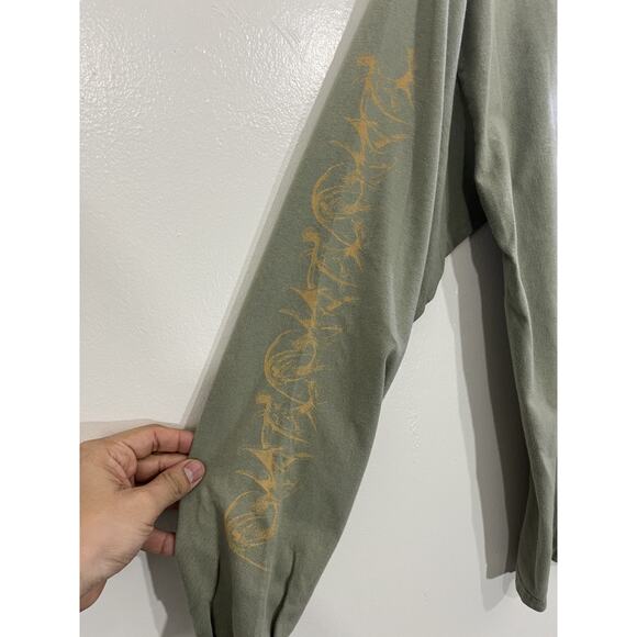 Y2K 90s White Tail Deer Al Agnew Art Fishing Grunge Tee Shirt L Hunting Wildlife - Picture 11 of 14